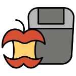 Non Recyclable Garbage SVG Icon